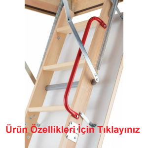 Optistep OLe Mini 60x100 Çatı Merdiveni H:280CM