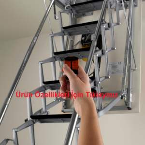 70x100 3.20 Cm Motorlu Çatı Merdiveni